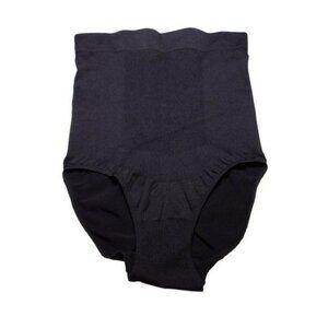 Shapermint Essentials Women's High Waisted Shaper Panty M L Black